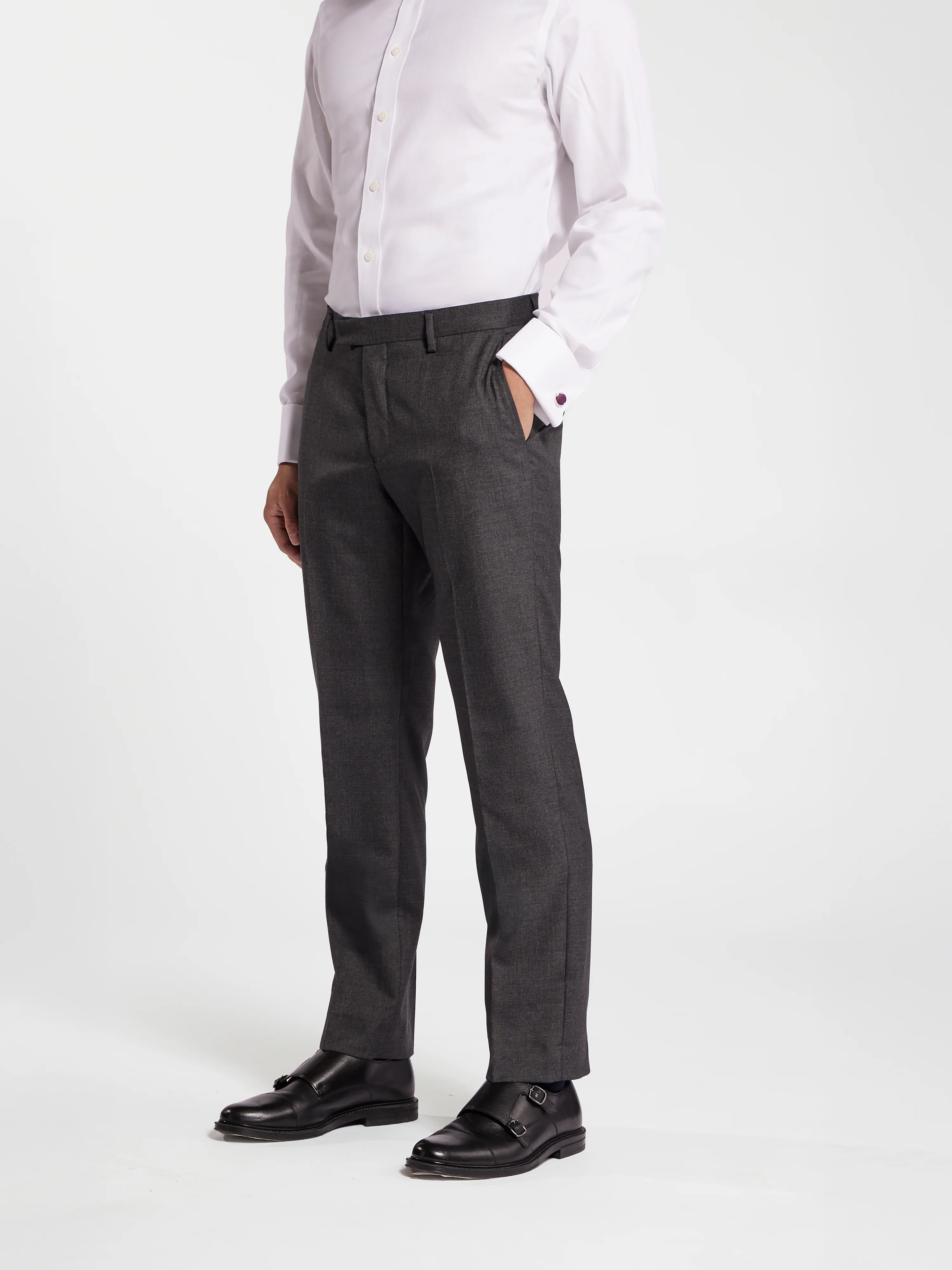 The Barbican Regular Suit Trouser - Image 2