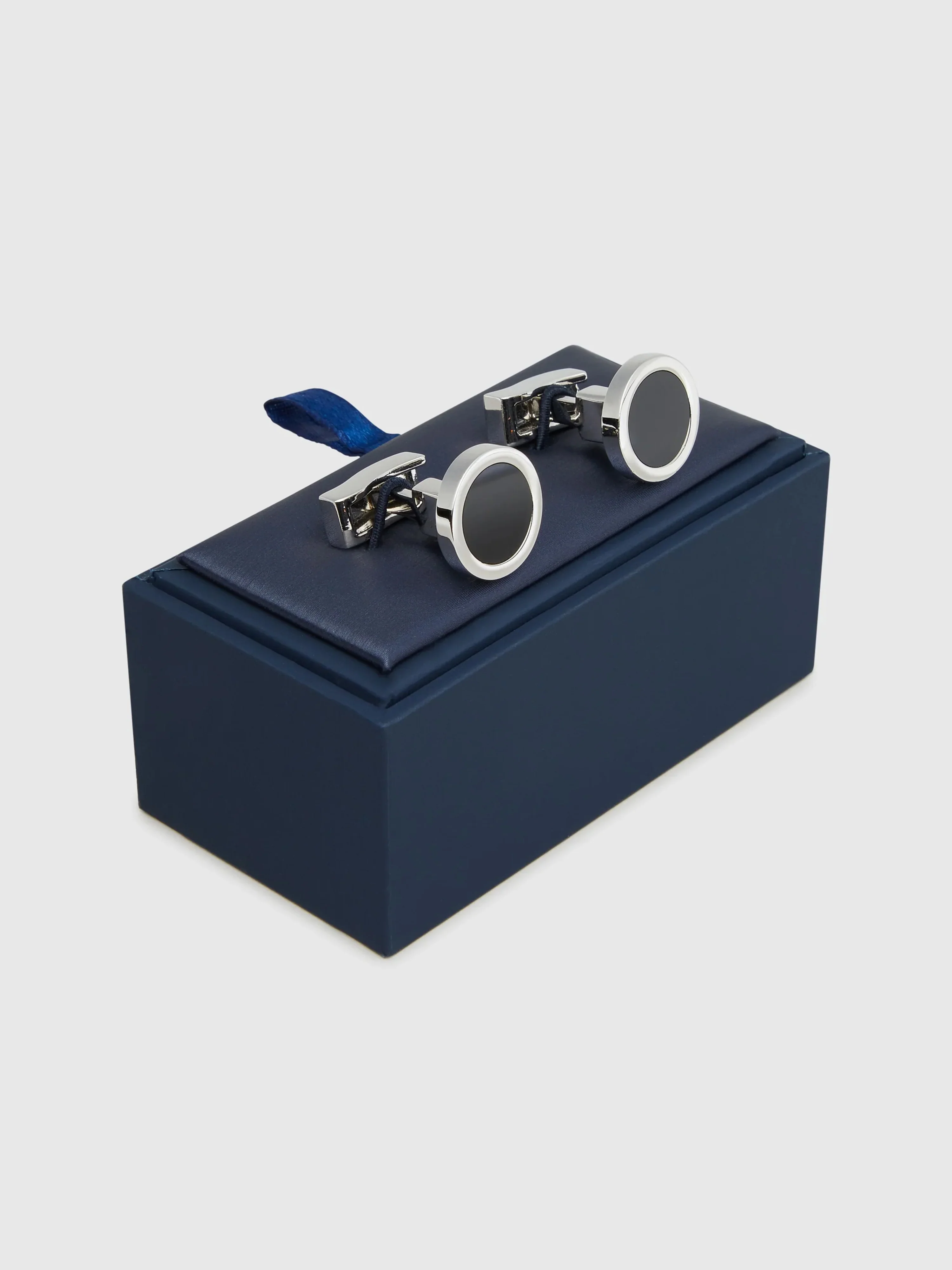 The Edged Circle Cufflinks - Image 2