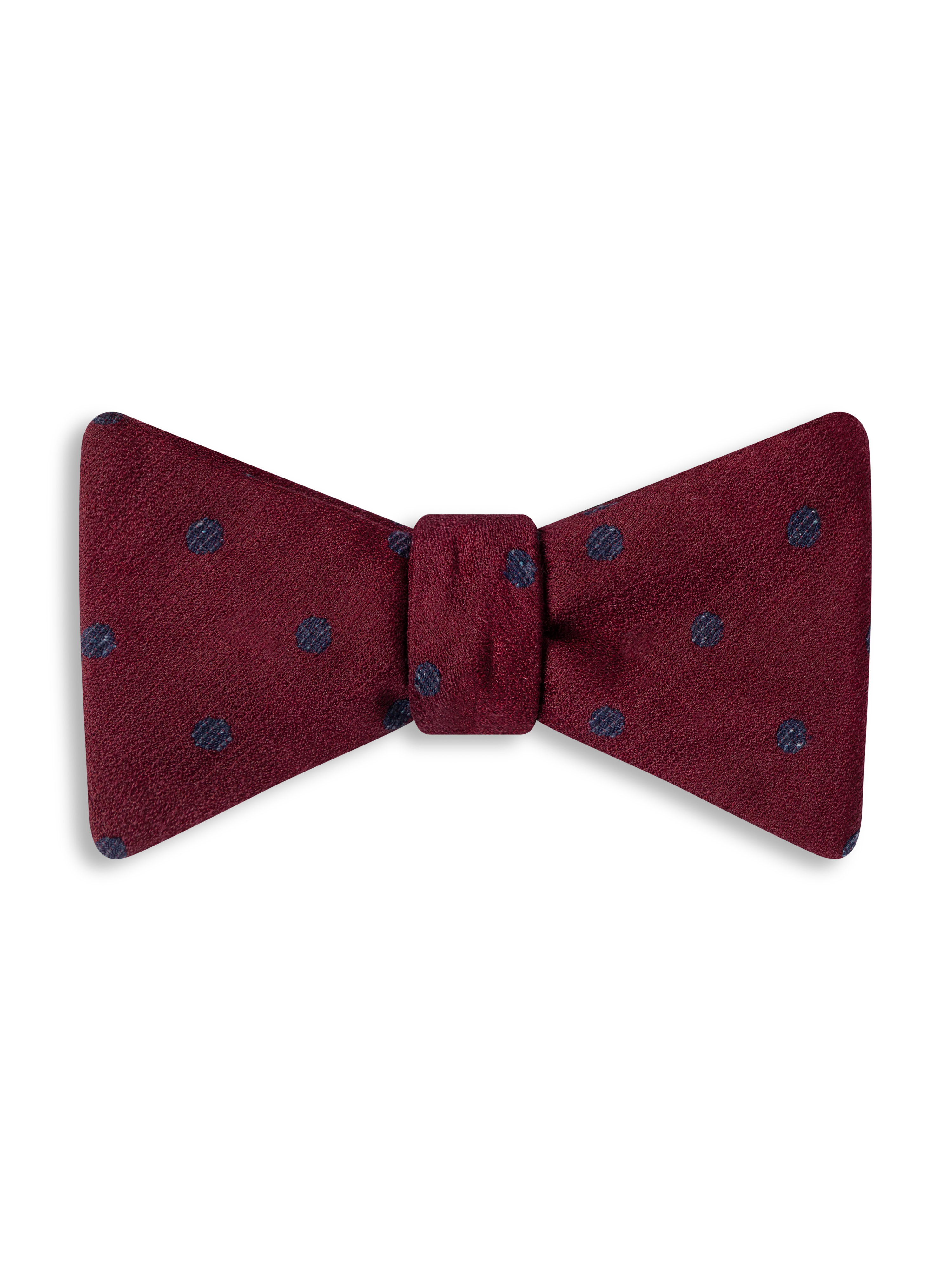 The Self-Tie Spot Wool-Blend Bow Tie - Image 2