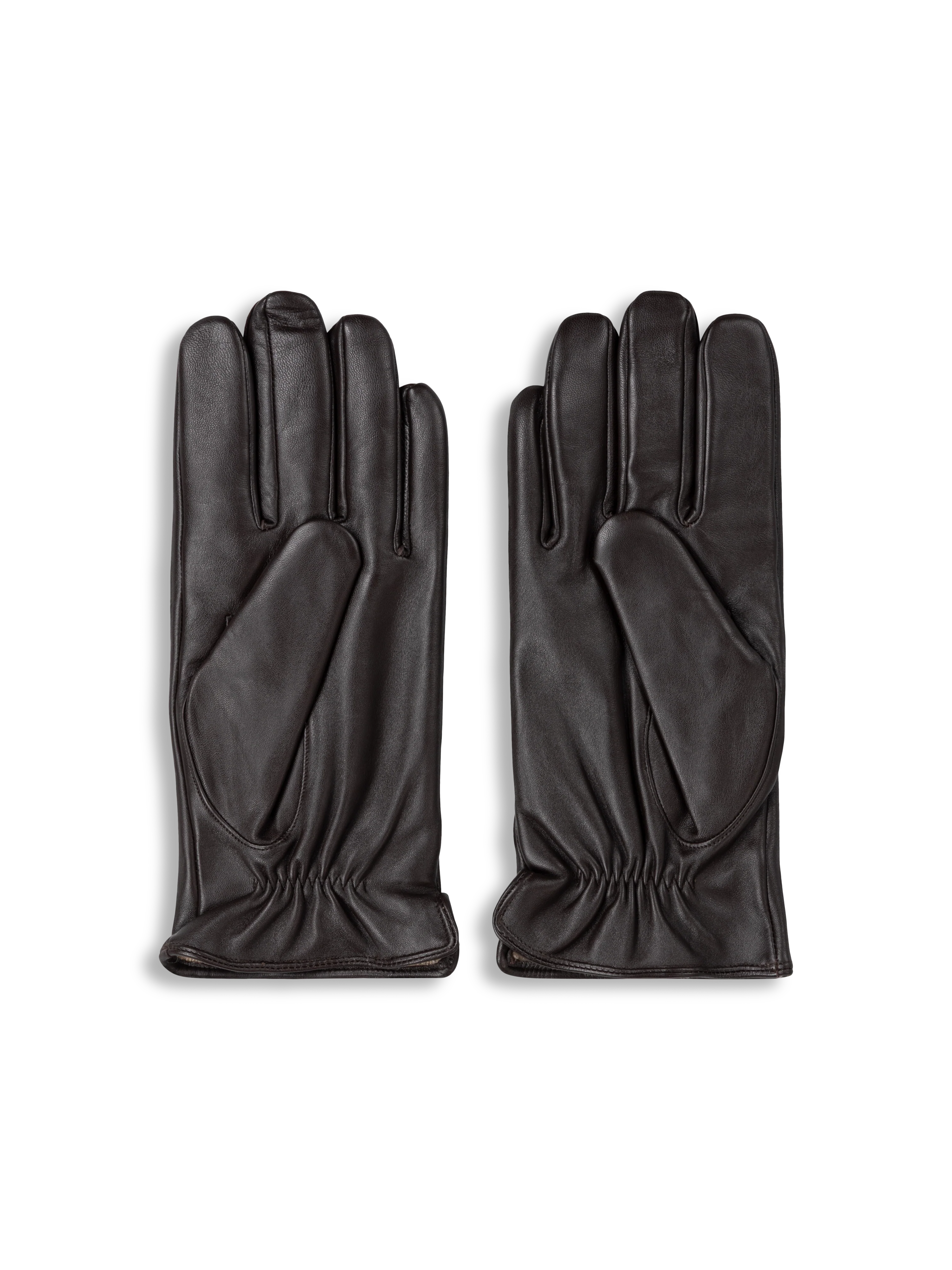 The Cashmere Lined Leather Gloves - Image 3