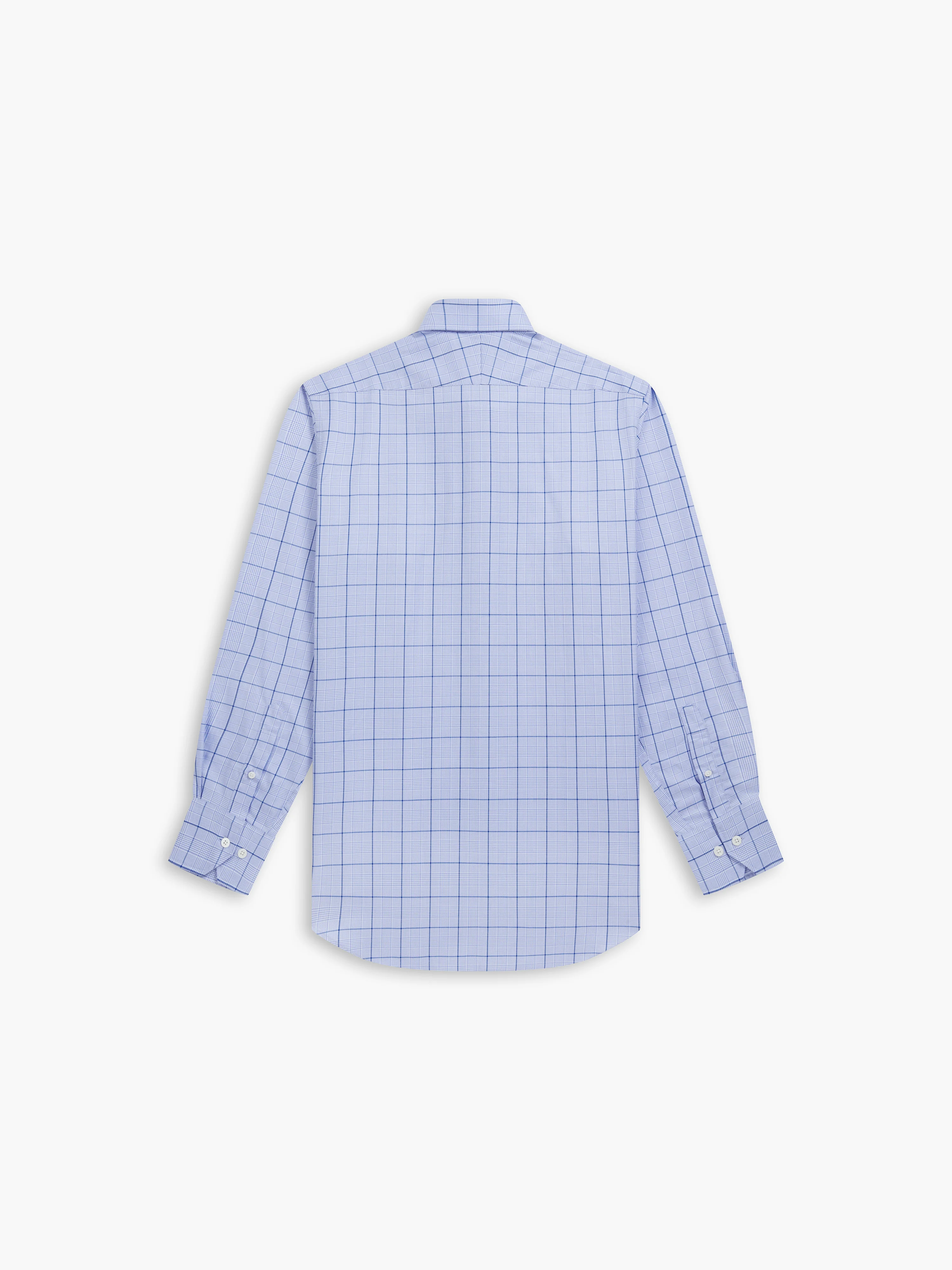 Navy Blue POW Check Twill Shirt - Image 3