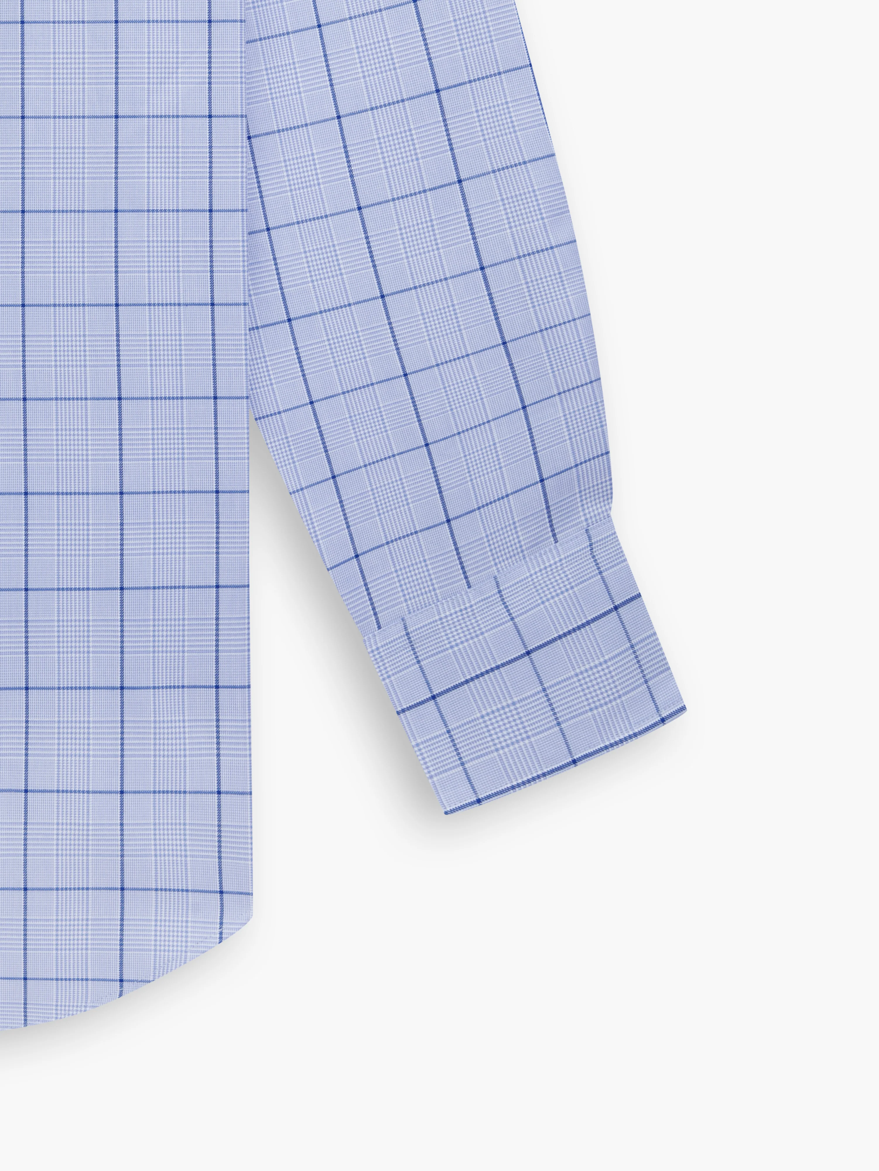 Navy Blue POW Check Twill Shirt - Image 4