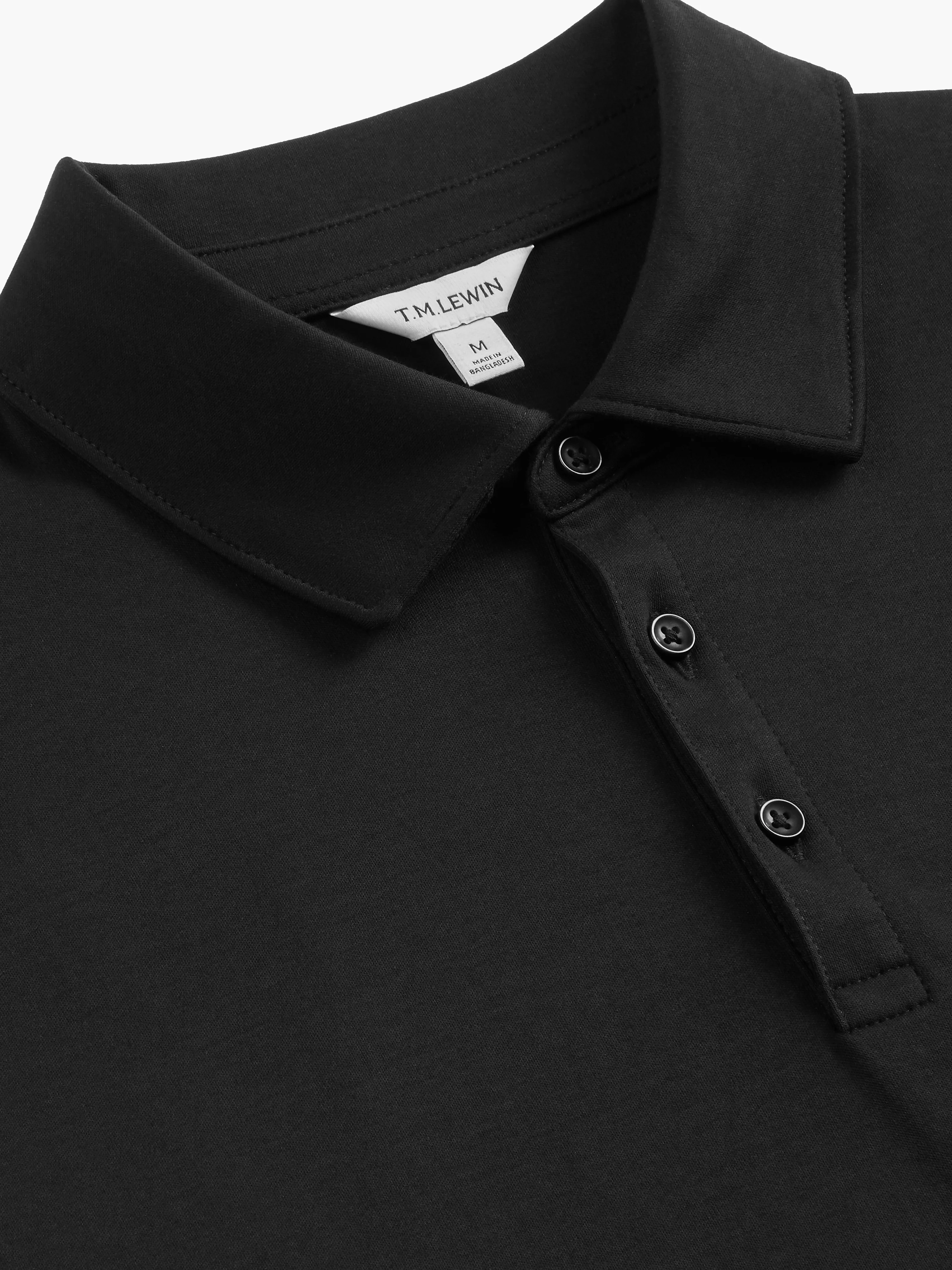 The Long Sleeve Smart Jersey Polo - Image 5