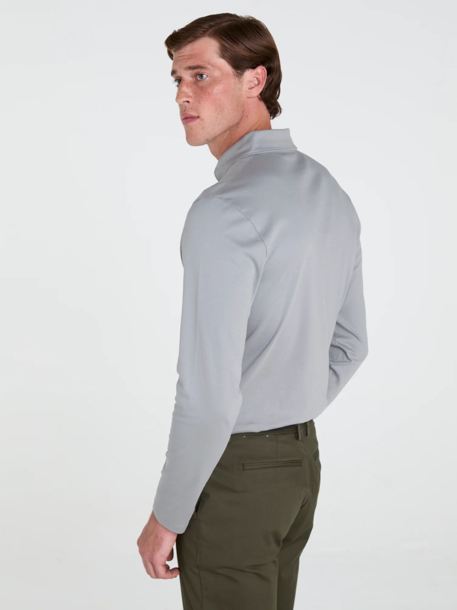 The Long Sleeve Smart Jersey Polo - Image 4