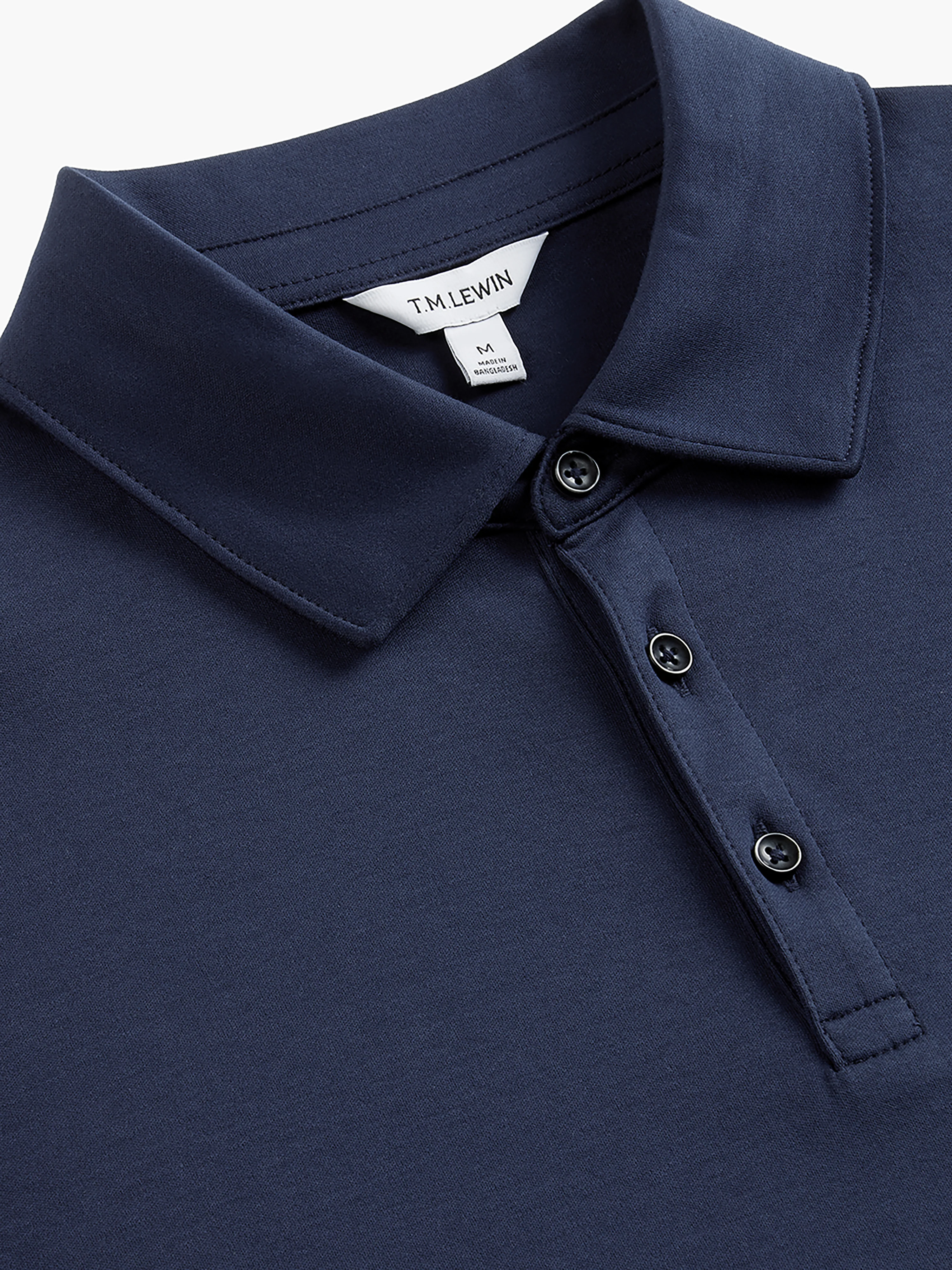 The Long Sleeve Smart Jersey Polo - Image 5