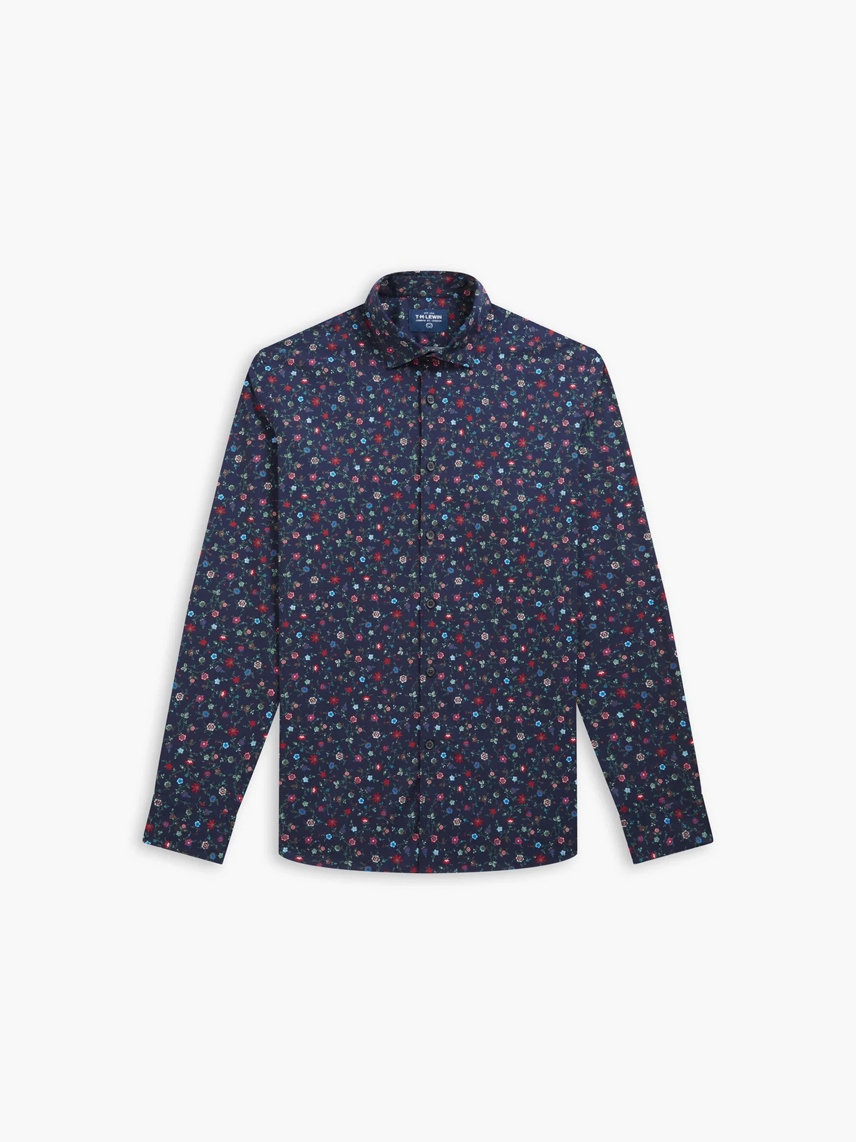 The Floral Print Slim Fit Shirt - Image 2
