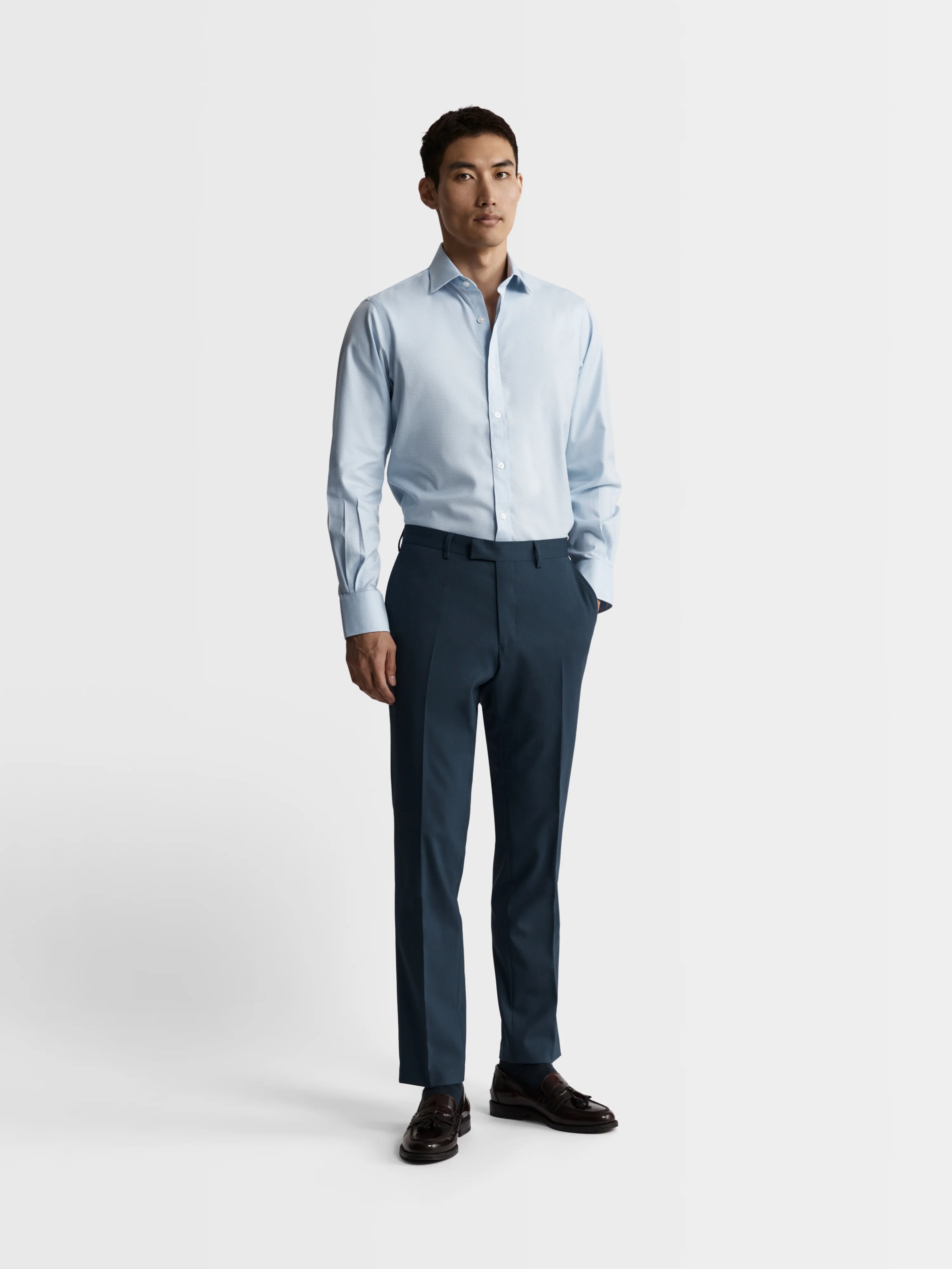 The Non-Iron Plain Weave Shirt - Image 4