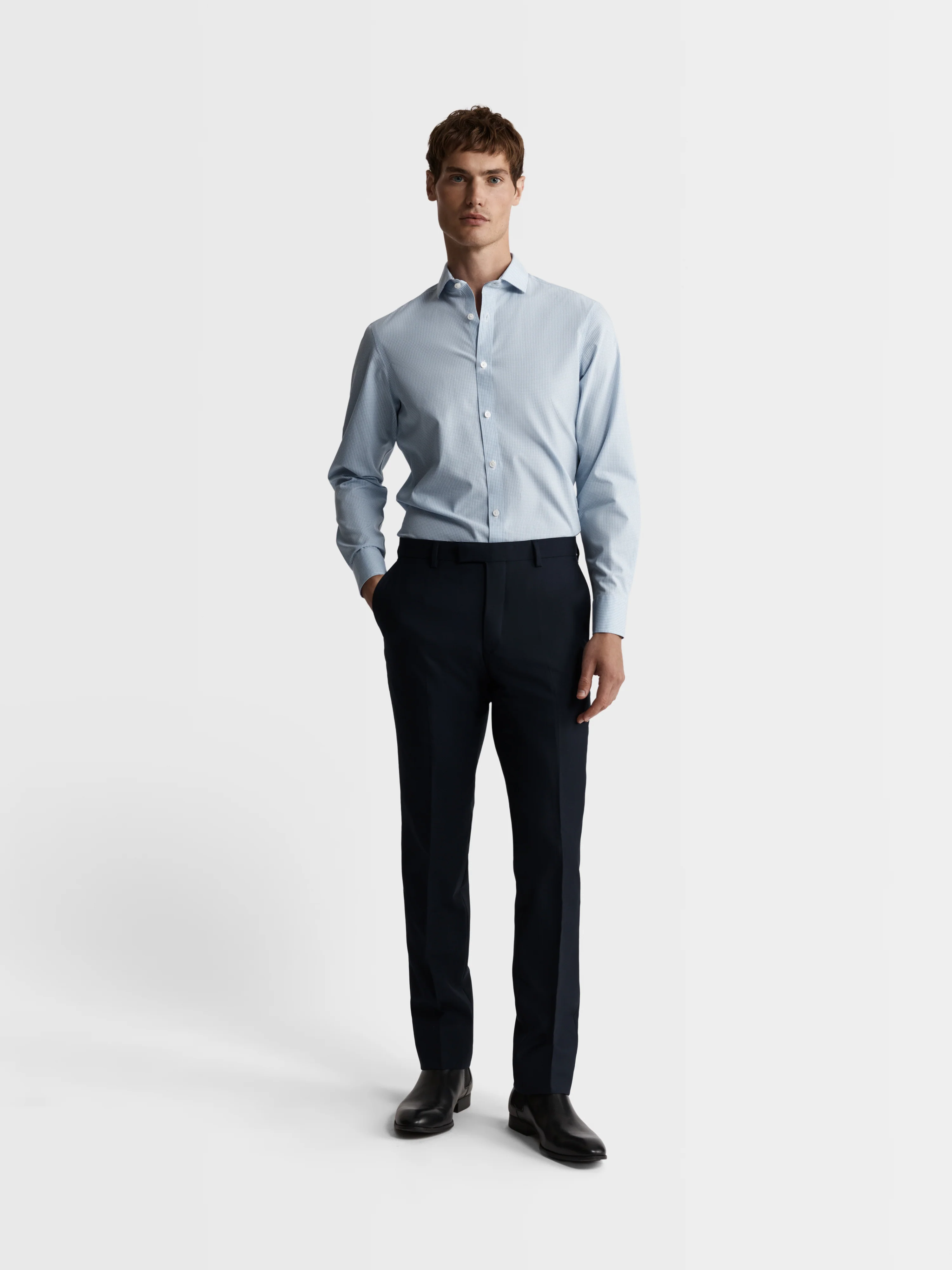 The Non-Iron Plain Weave Shirt - Image 3