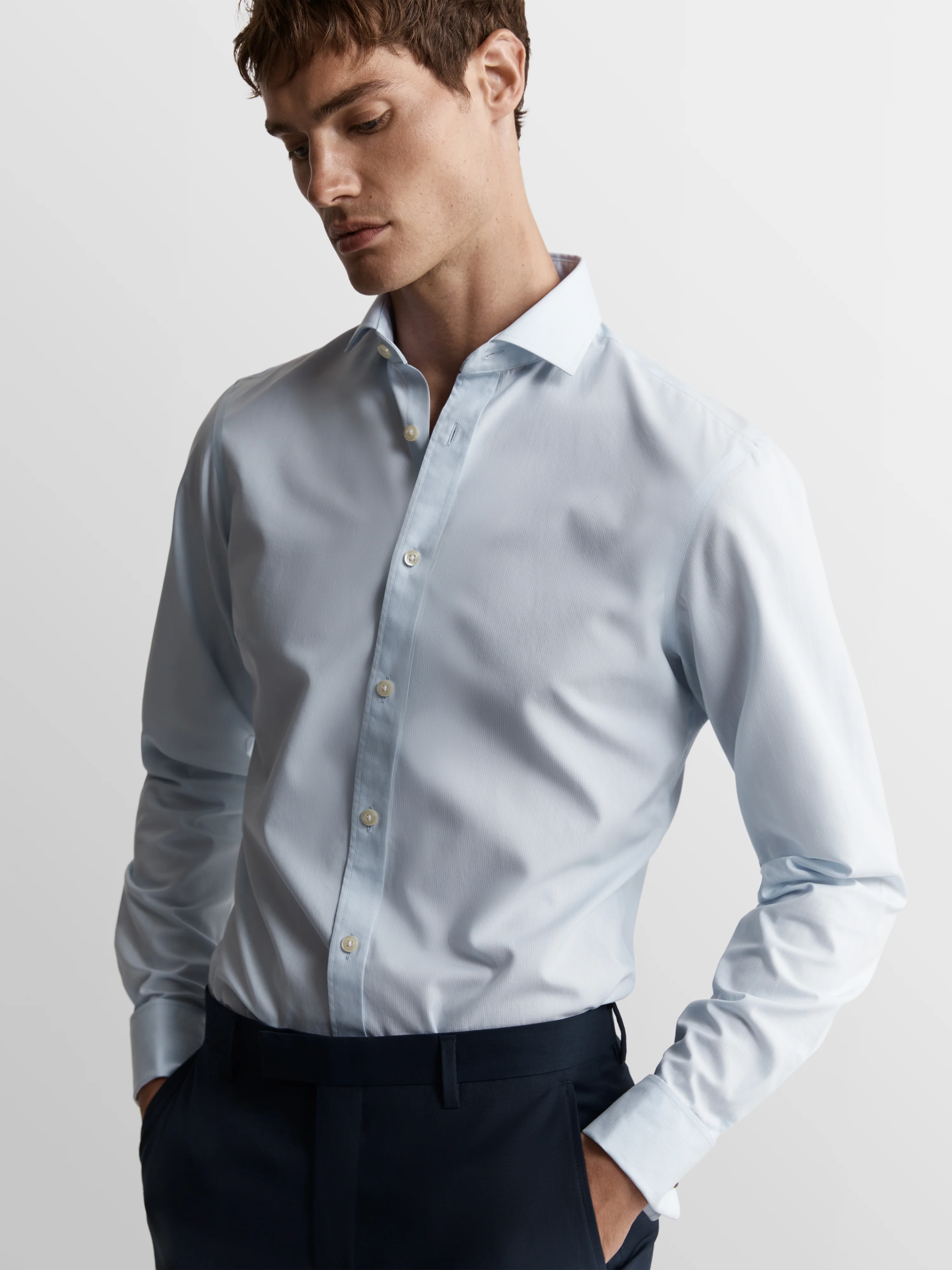 The Non-Iron Plain Weave Shirt - Image 2