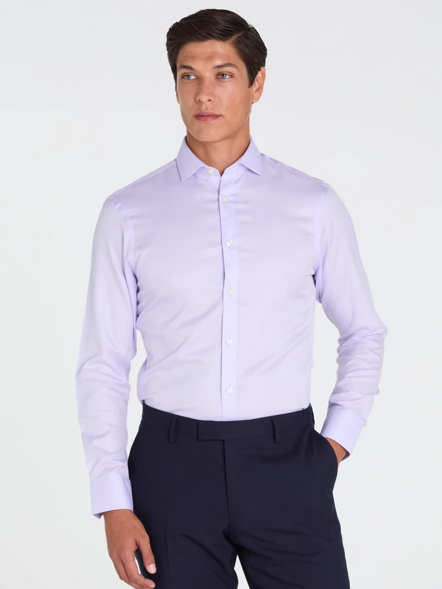 The Non-Iron Herringbone Shirt - Image 2