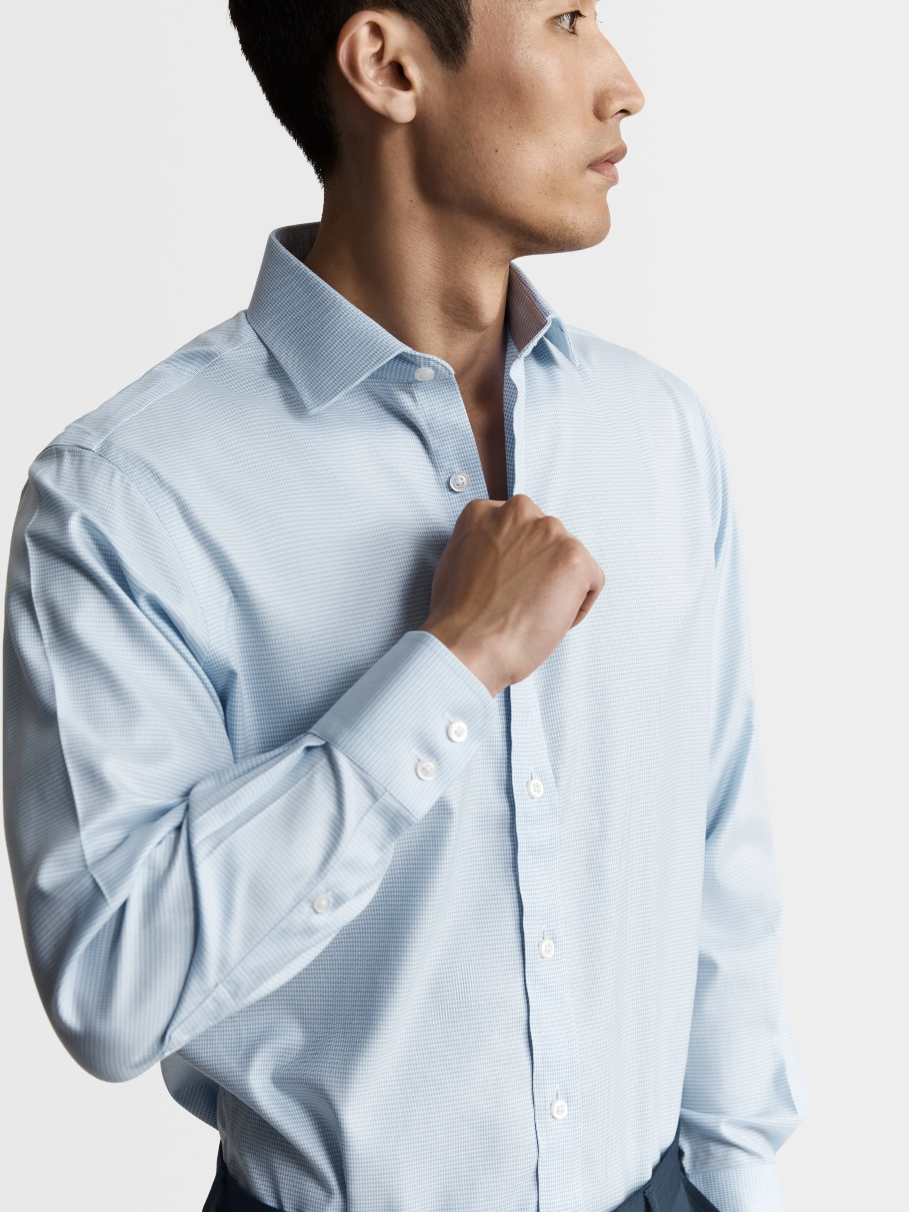 The Non-Iron Plain Weave Shirt - Image 3