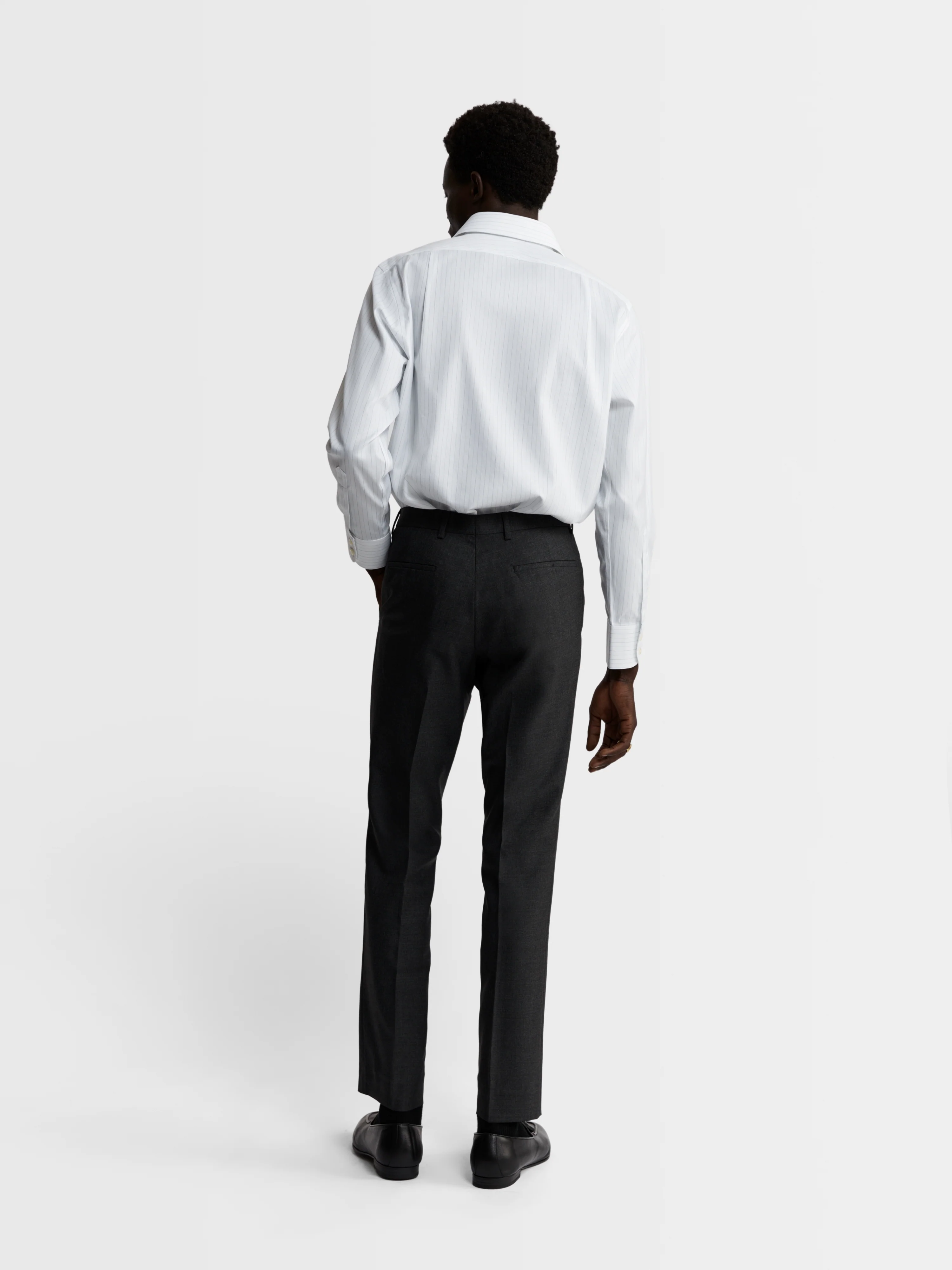 The Non-Iron Herringbone Shirt - Image 7
