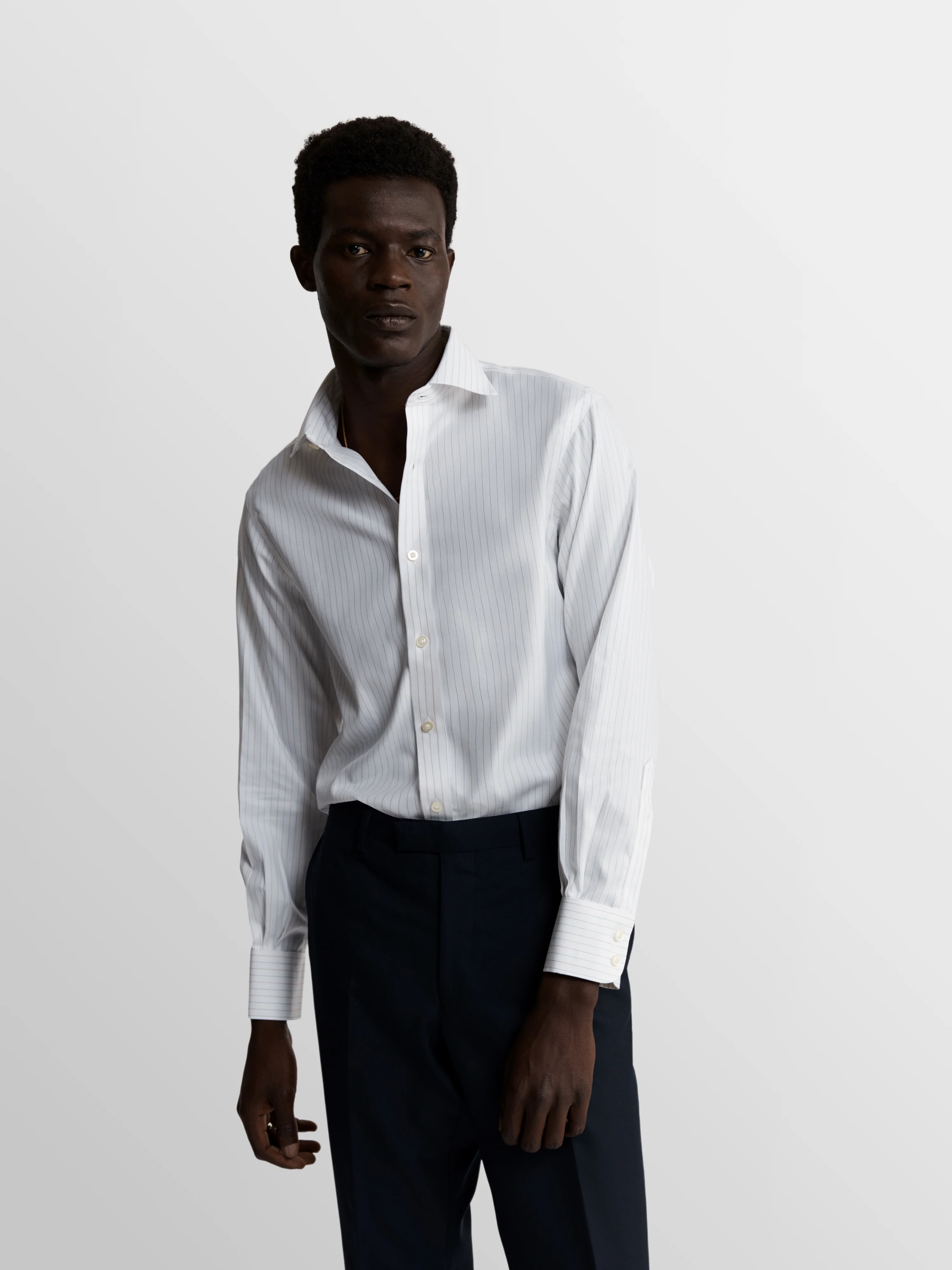 The Non-Iron Herringbone Shirt - Image 3