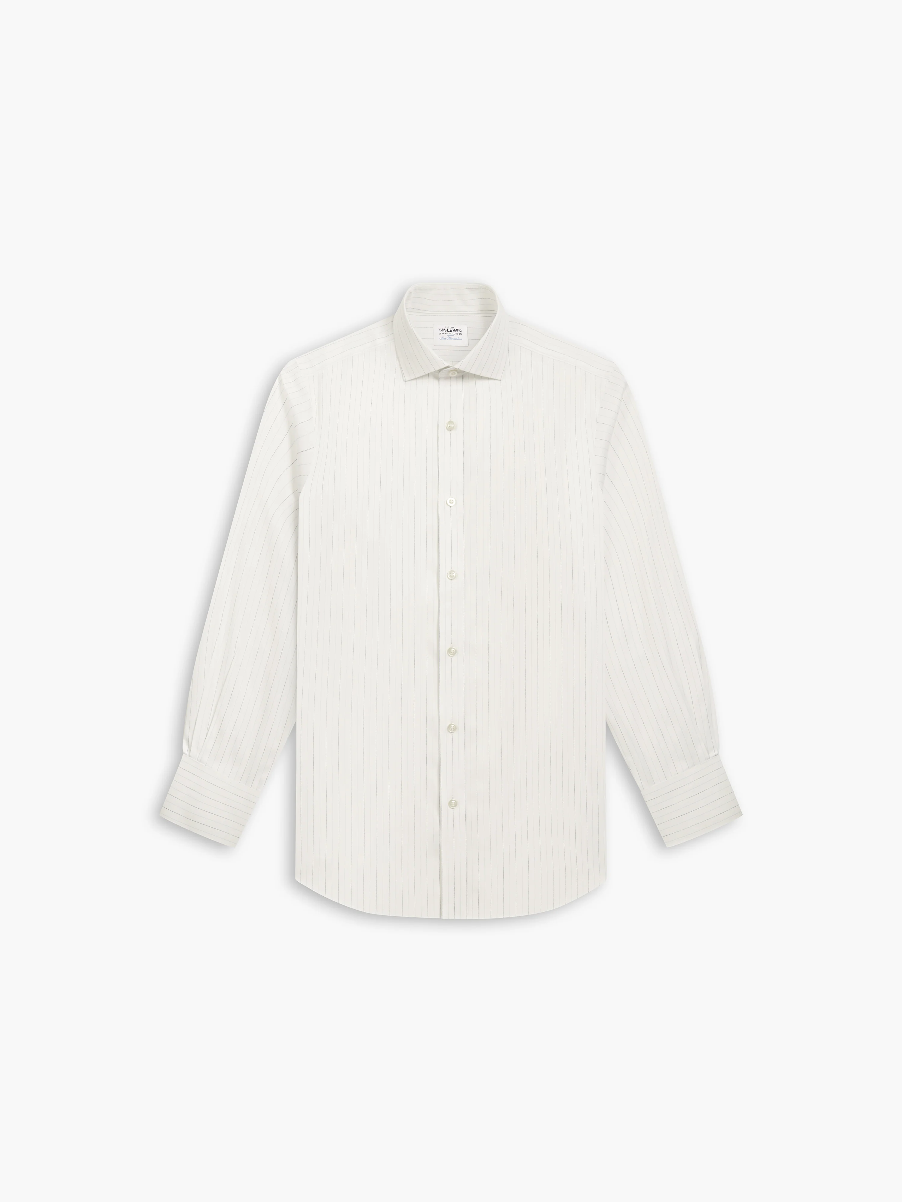 The Non-Iron Herringbone Shirt - Image 10