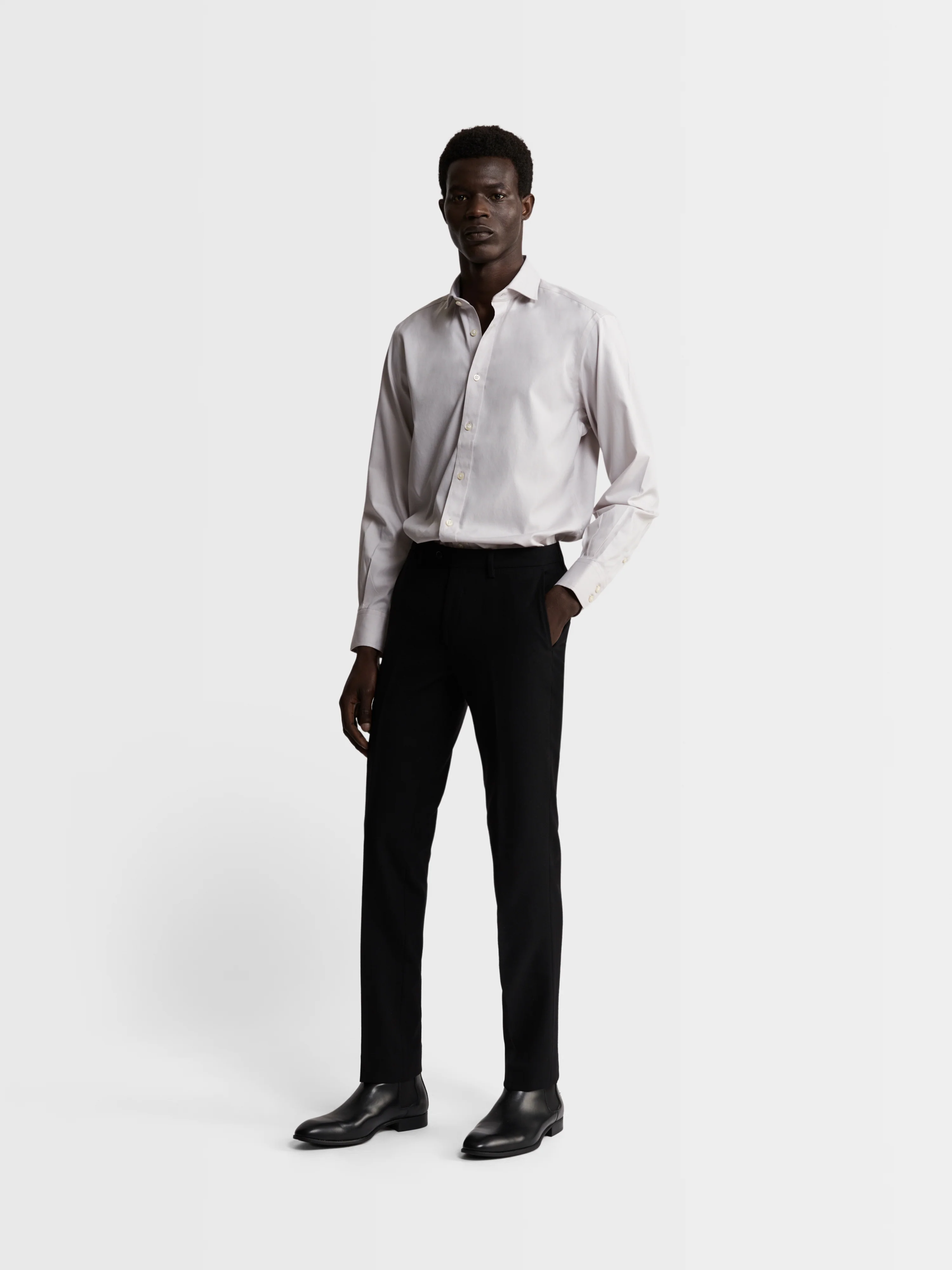 The Non-Iron Plain Weave Shirt - Image 4