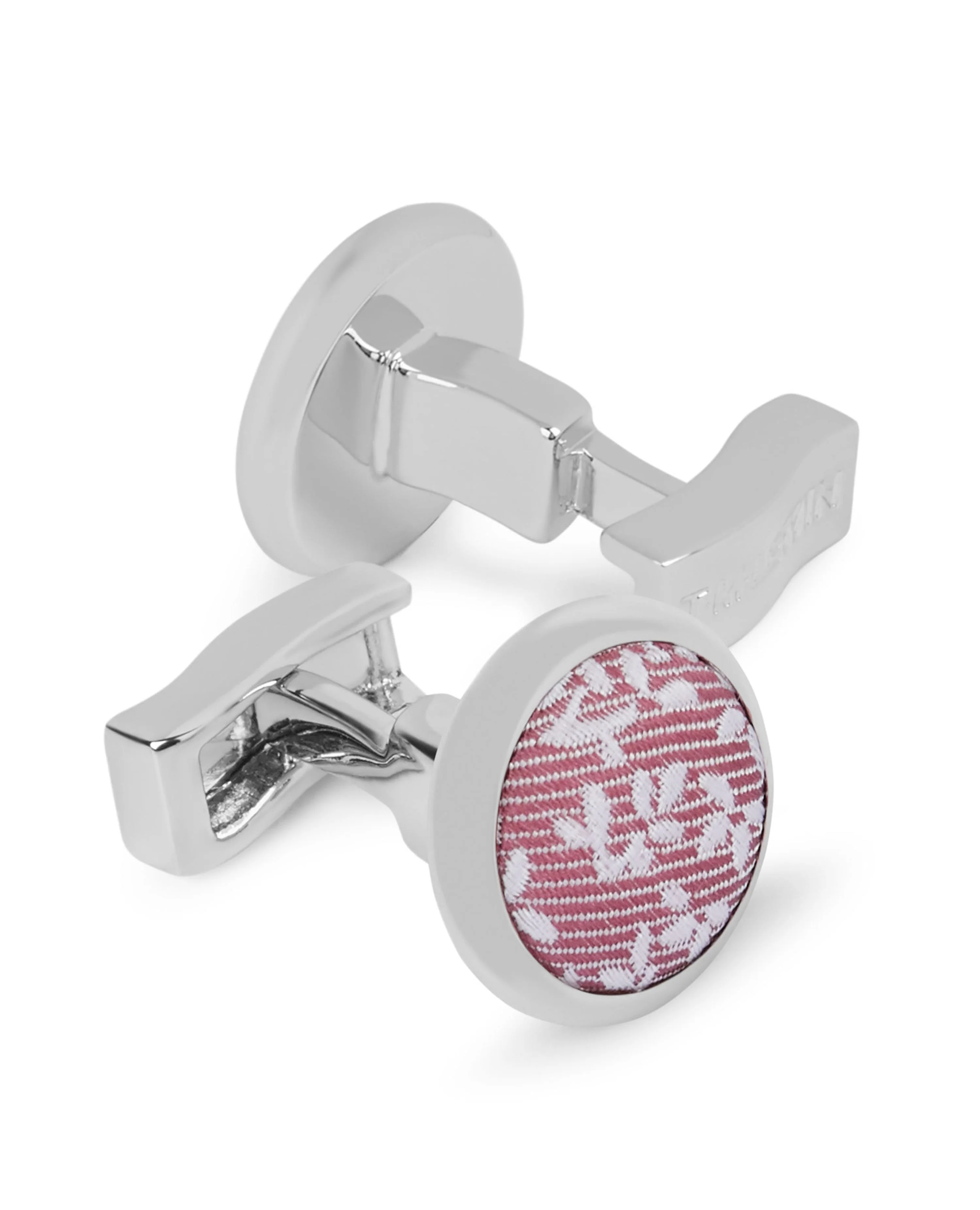 Occasionwear Pink Floral Cufflink - Image 2