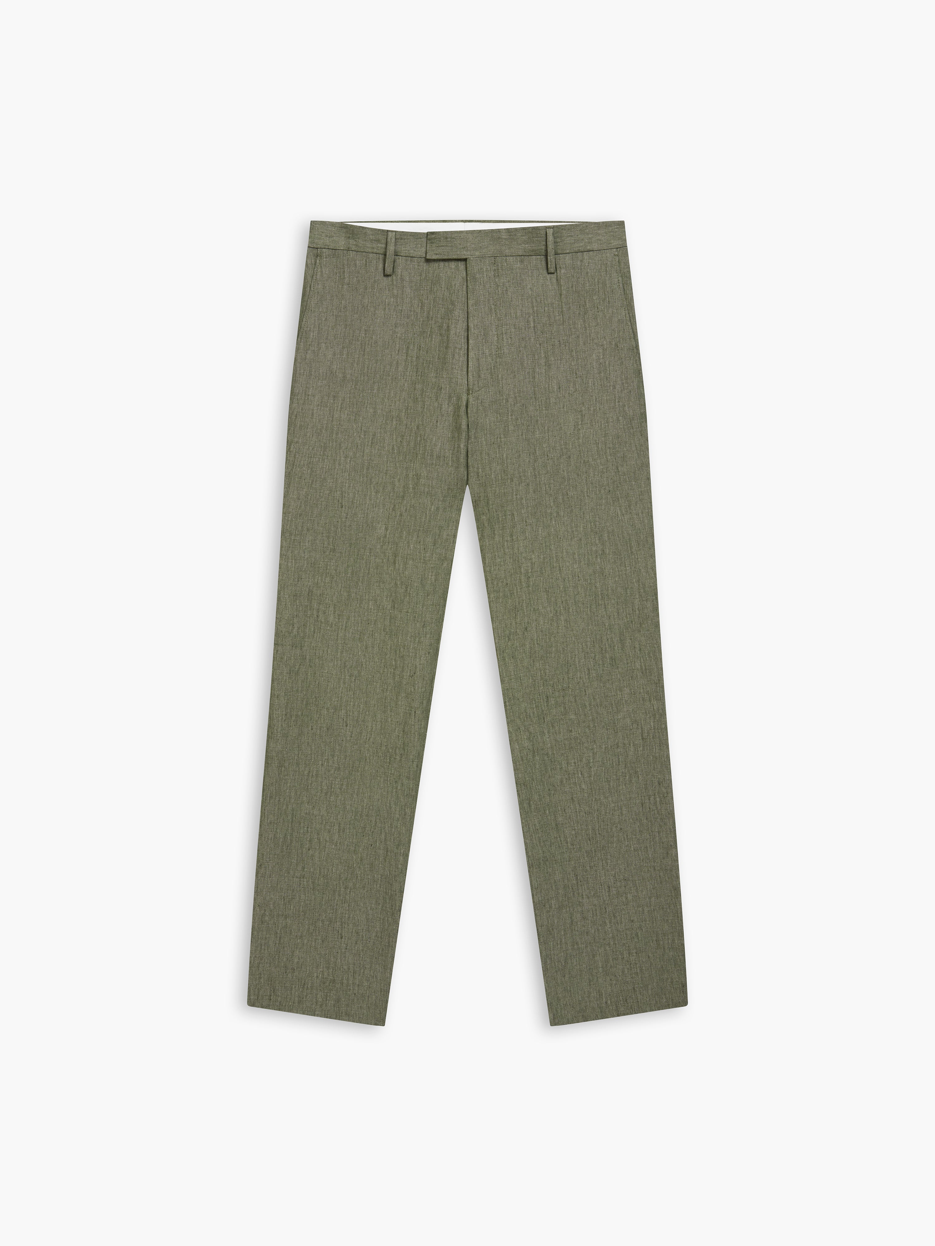 The Portobello Slim Linen Trouser