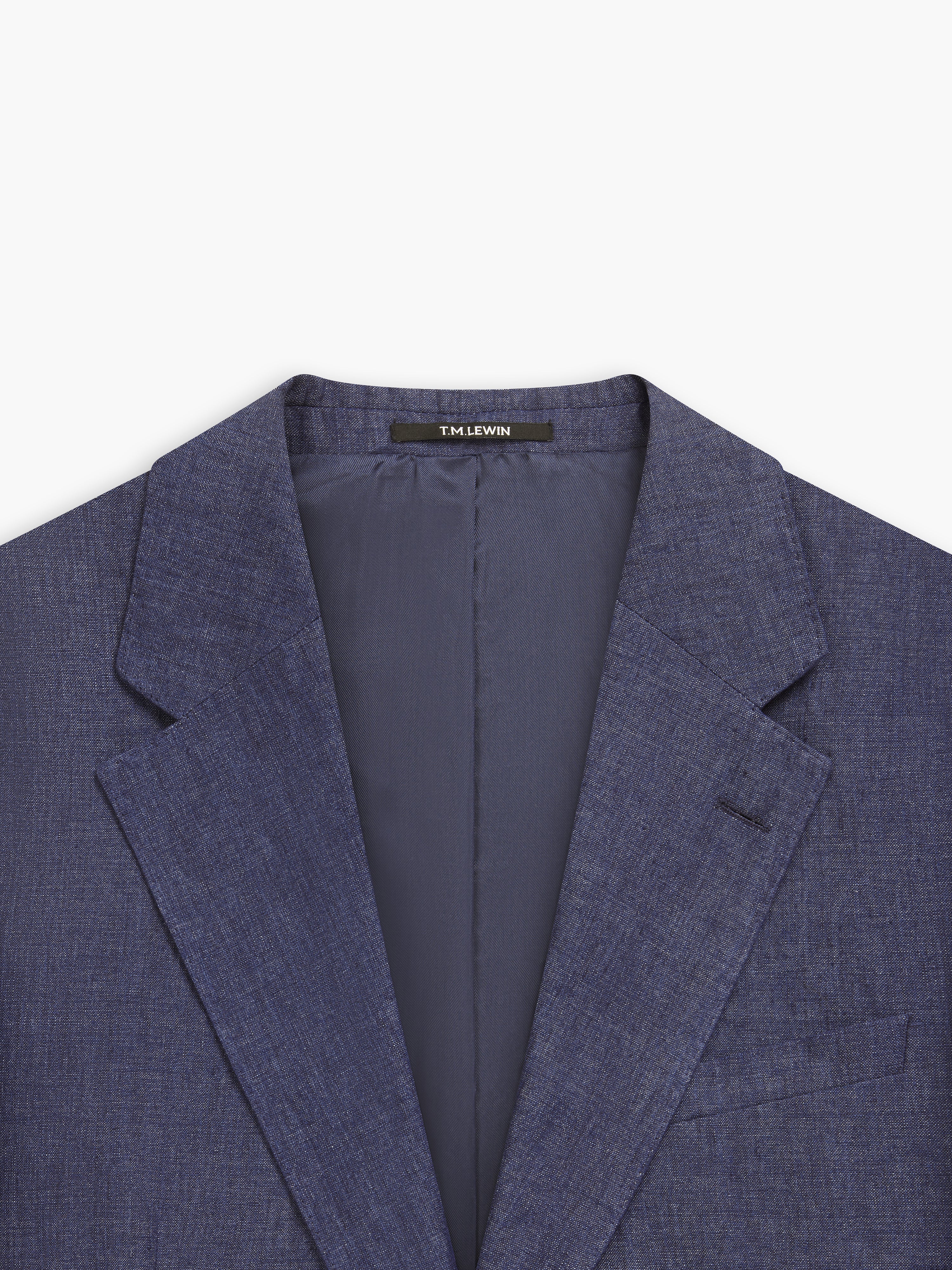 The Portobello Slim Linen Blazer - Image 2
