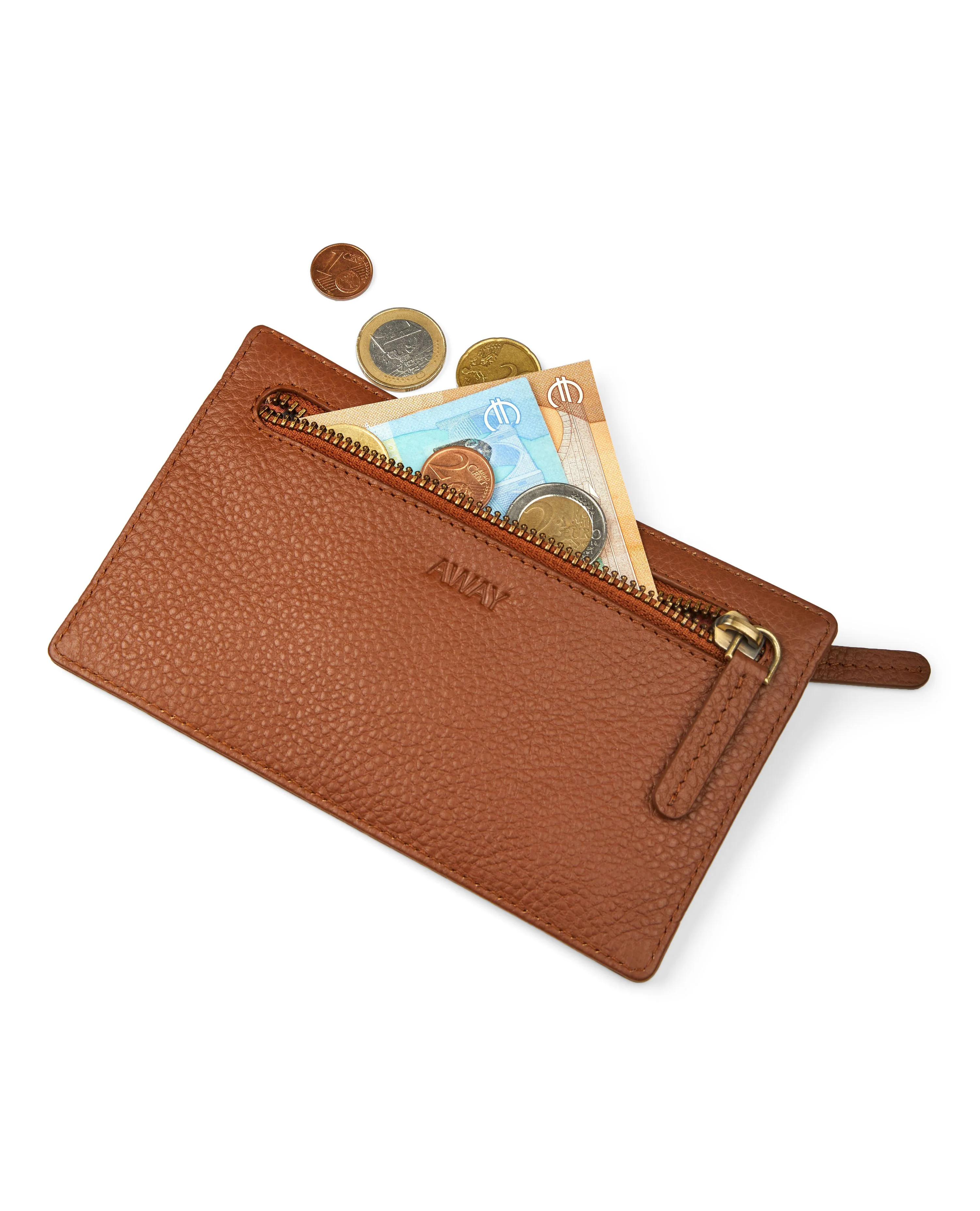 Tan Leather Travel Gift Set - Image 2