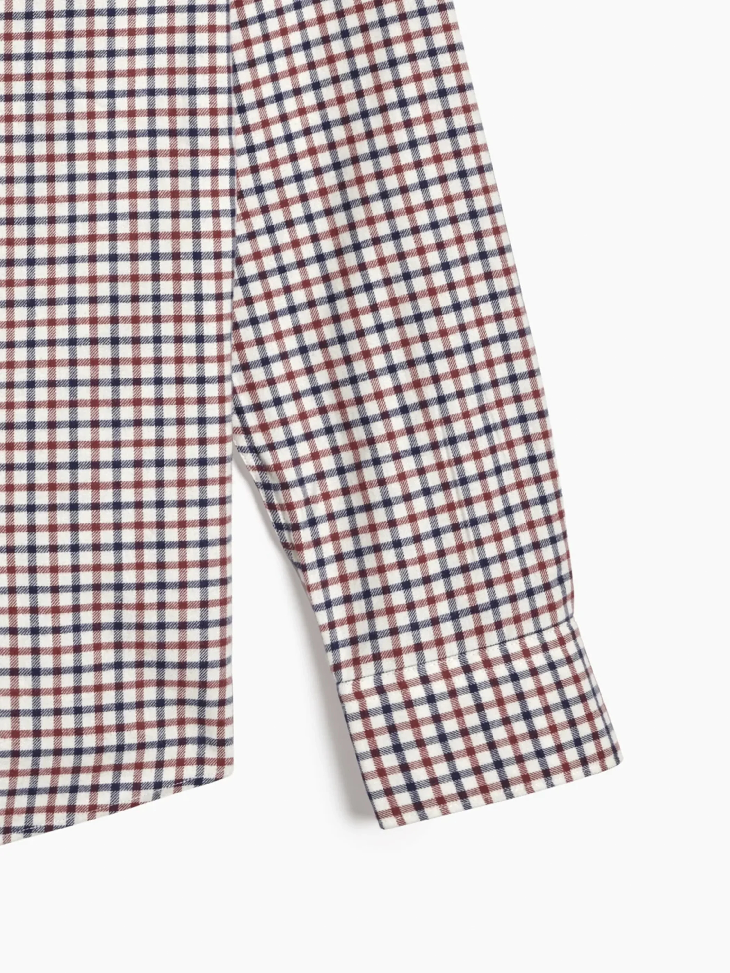The Brushed Cotton Check Shirt - Image 3