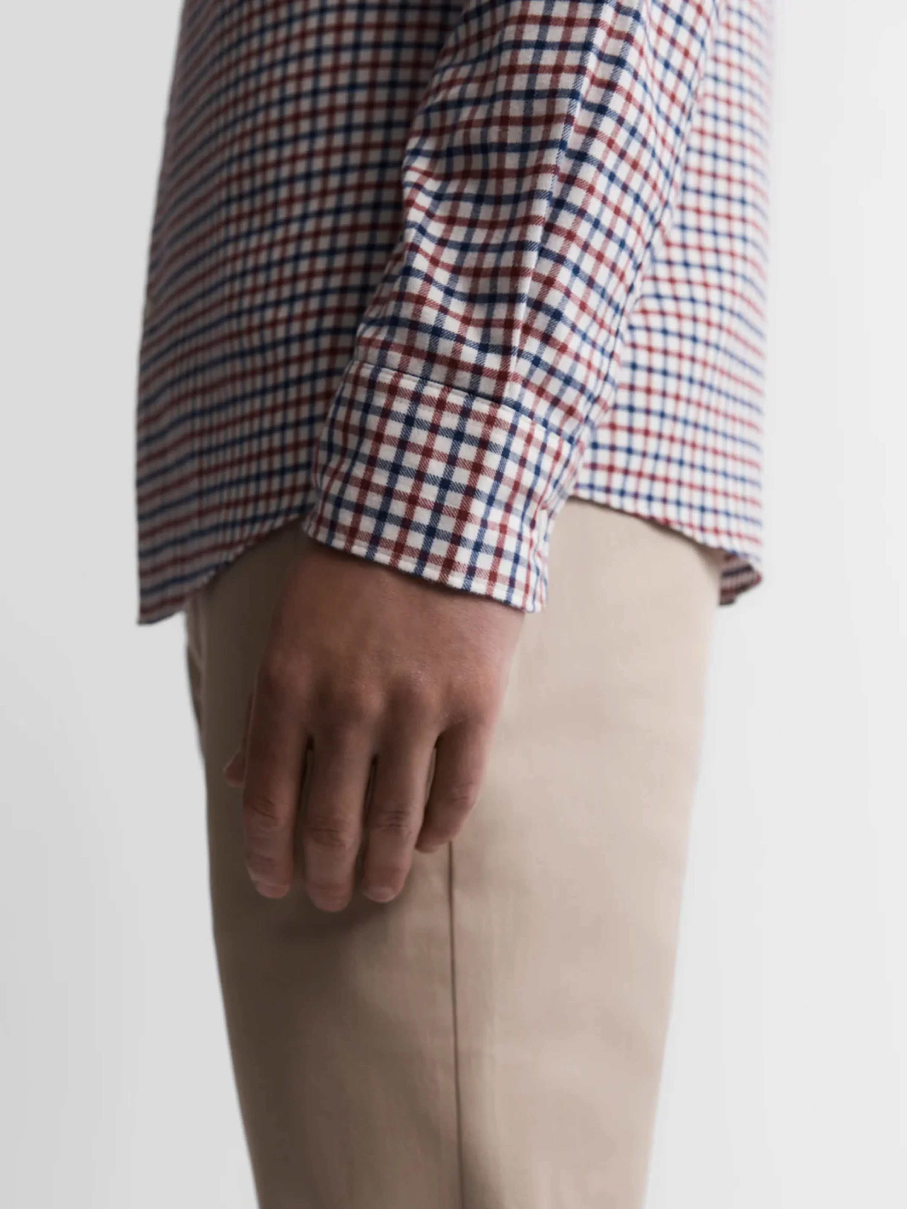 The Brushed Cotton Check Shirt - Image 5