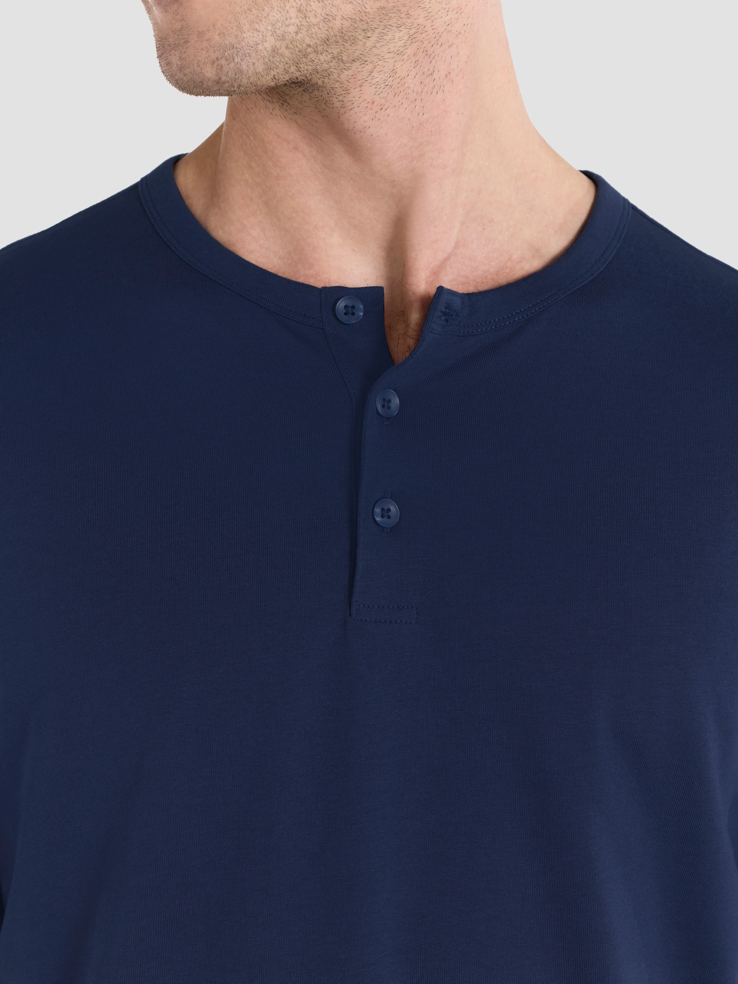 The Long Sleeve Henley - Image 3