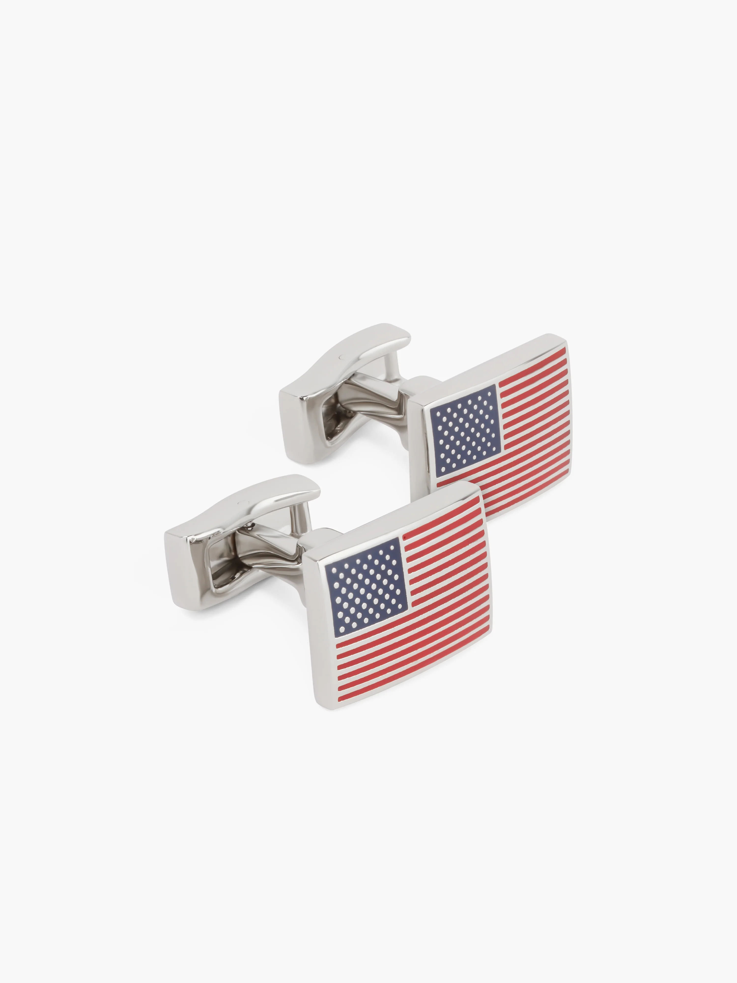 The USA Rectangle Cufflinks - Image 3