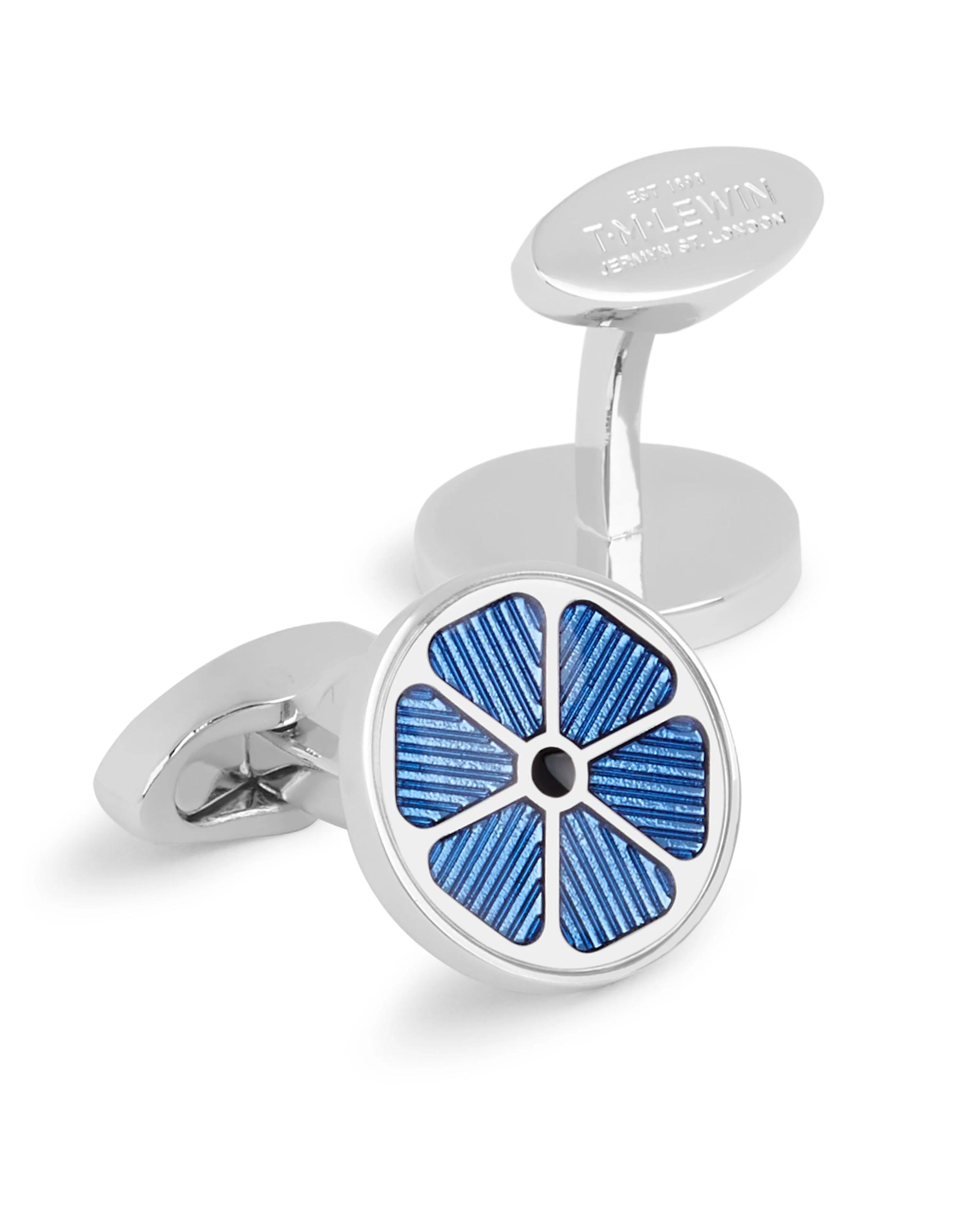 The Flower Round Cufflinks - Image 4